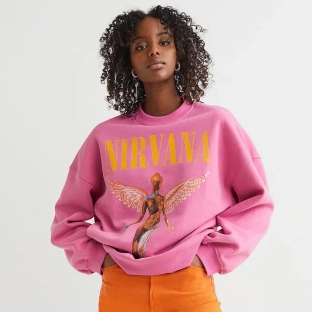Pink Nirvana Sweatshirt